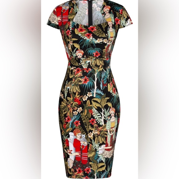 Dresses & Skirts - NWT Womens 50s 60s Vintage Pencil Dress Bodycon